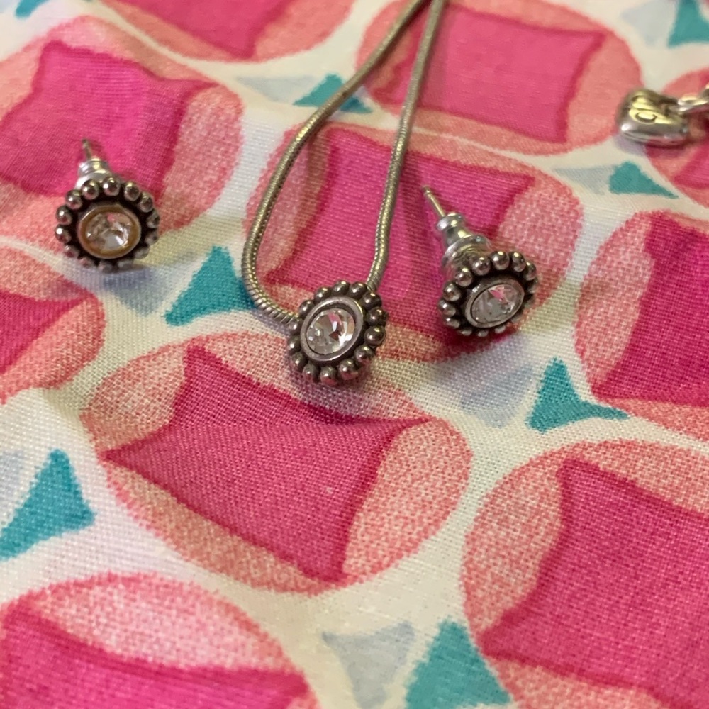 Brighton necklace and earrings